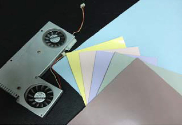 La almohadilla de silicona conductora térmica se ha aplicado con éxito en la industria LED.